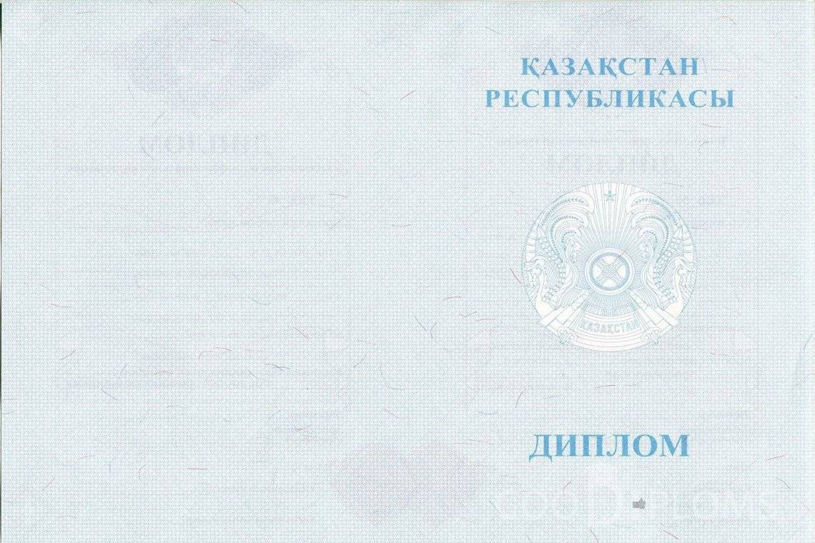Казахский диплом магистра - Обратная сторона- Минск